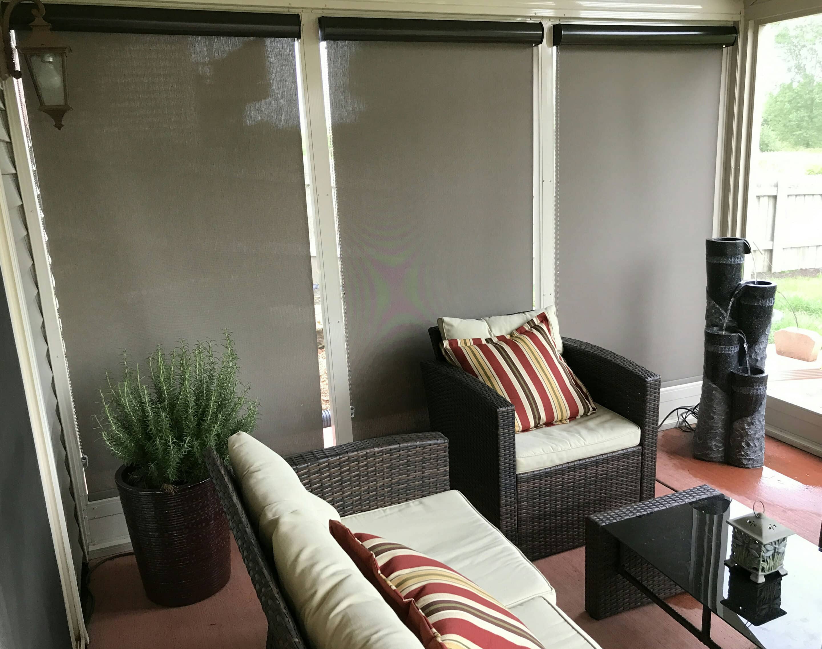 Exterior Solar Roller Shade Cindy