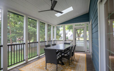 Screen Porch Shades Madison WI | 3-Season Room Experts